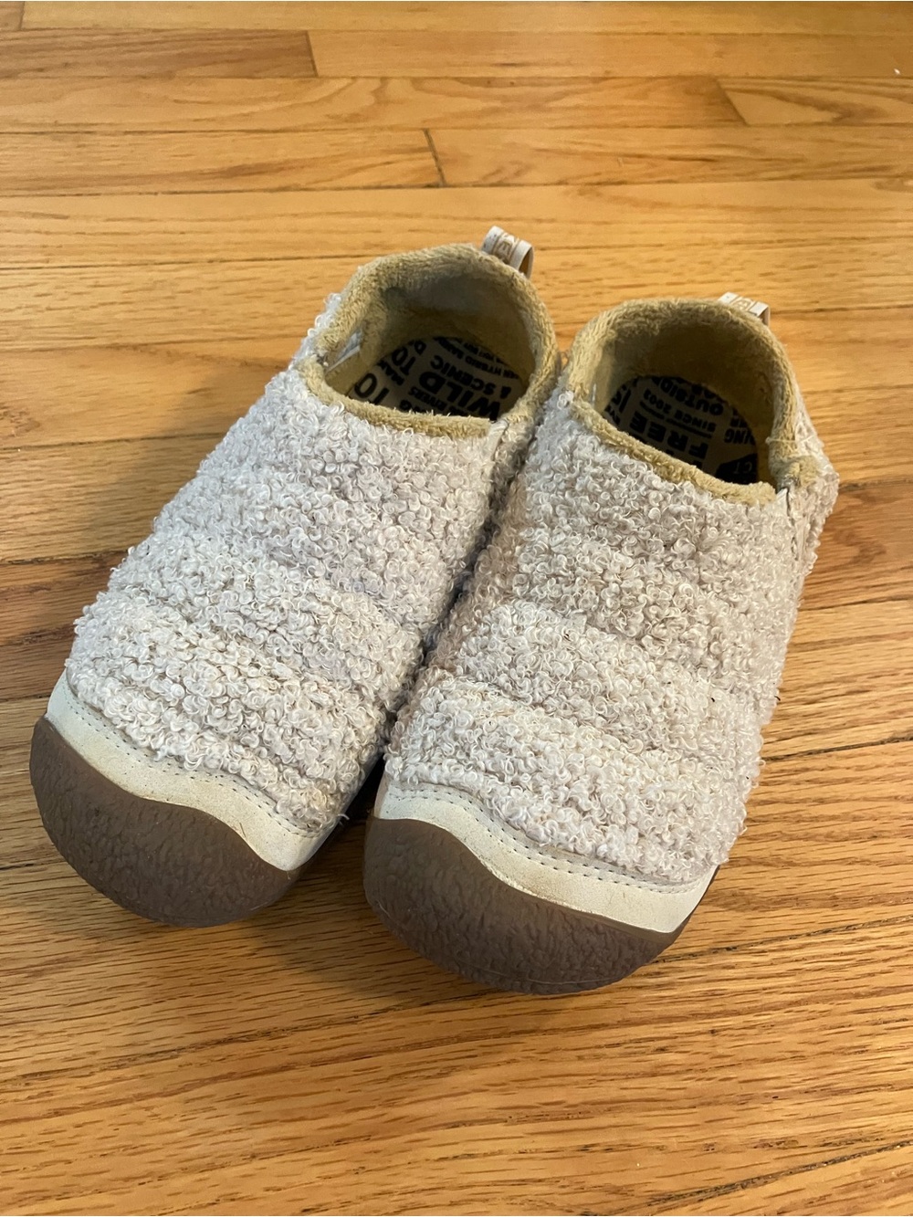 Keen Cream Sherpa Slip-On Sneakers